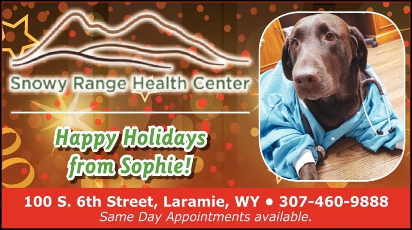 Happy Holidays from Sophie!