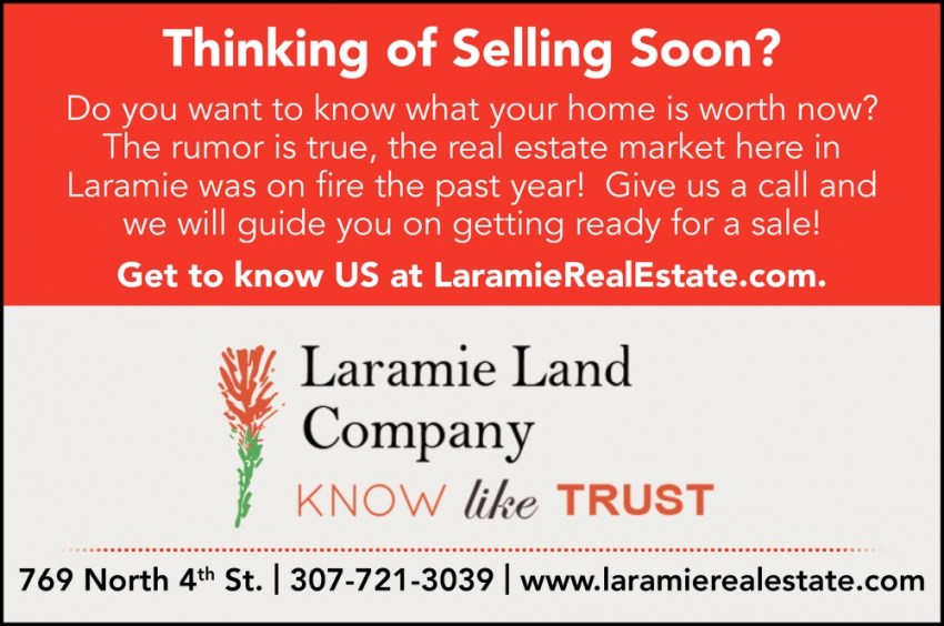 Thinking of Selling Soon?