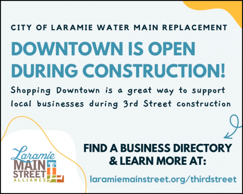 Downtown Is Open During Construction