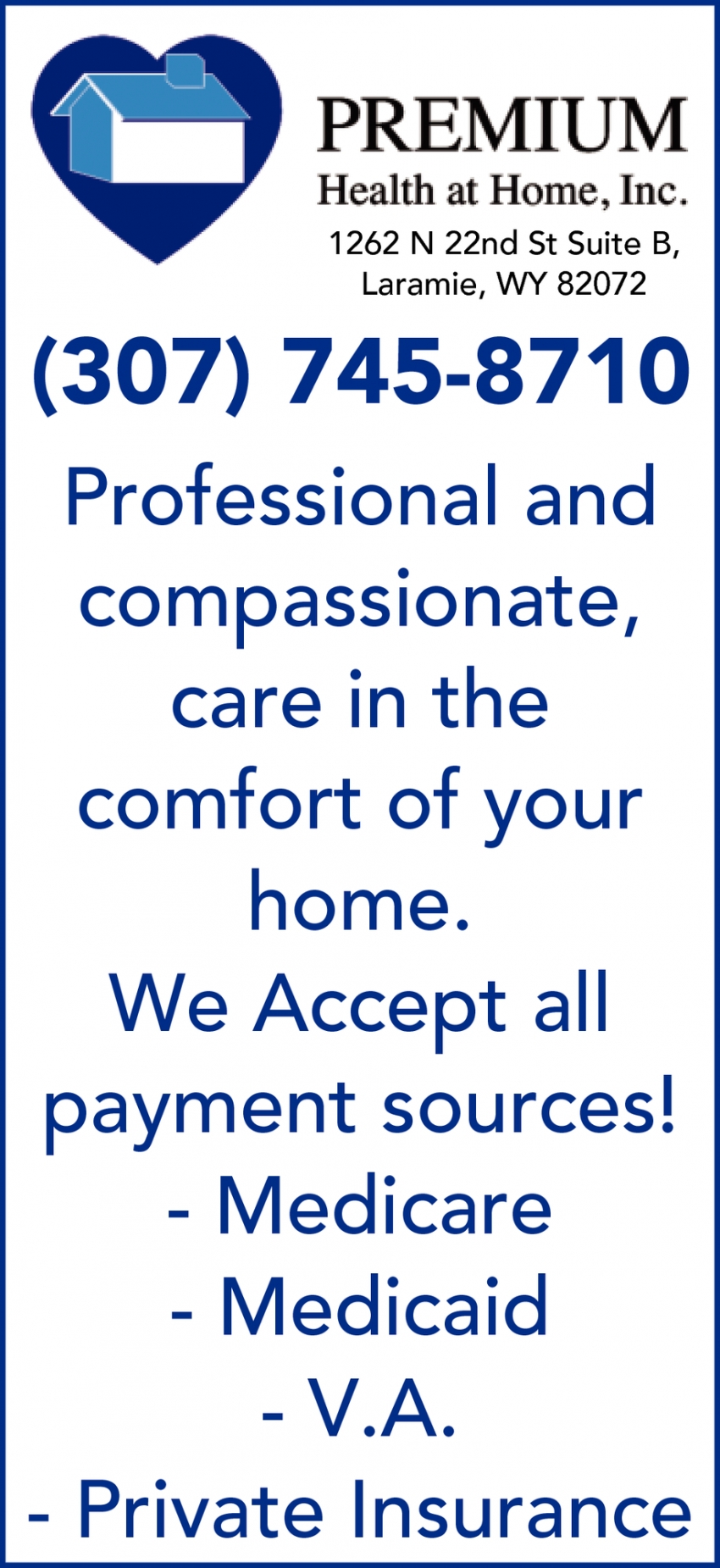 Professional and Compassionate, Care in the Comfort of Your Home