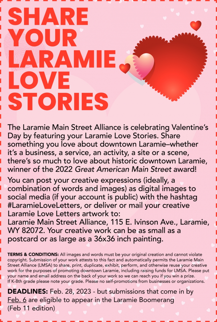 Share Your Laramie Love Stories