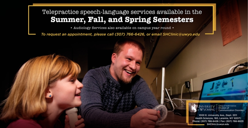 Telepractice Speech-Language Services Available in the Summer, Fall, and Spring Semesters