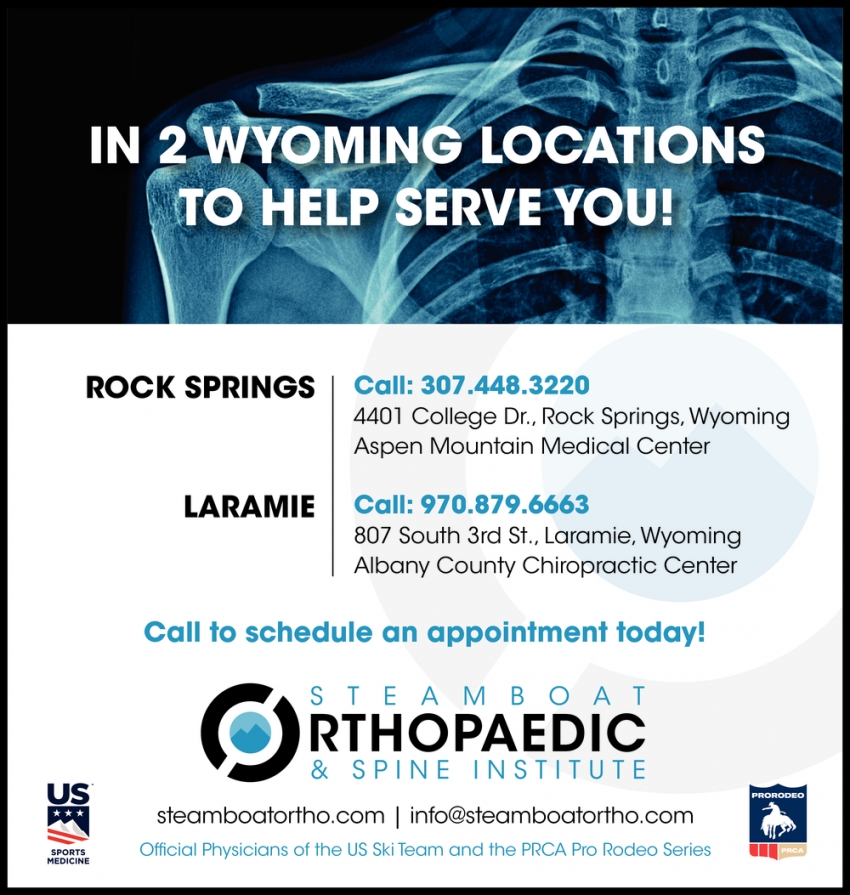 In 2 Wyoming Locations to Help Seve You!