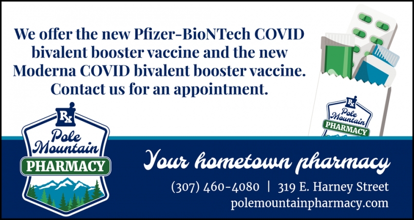 We Offer the New Pfizer-BioNTech Covid Bivalent Booster Vaccine