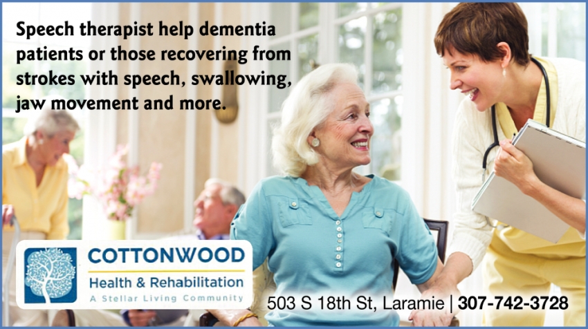 Speech Therapist Help Dementia Patients or Those Recovering from Strokes
