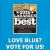Love Blue? Vote for Us!
