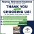 Thank You for Choosing Us!