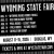 State Fair Schedule