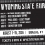 State Fair Schedule