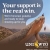 Your Support Is The Real Win