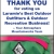 Thank You for Voting Us Laramie's Best Outdoor Outfitters & Outdoor Recreation Business!