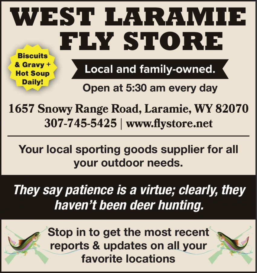 West Laramie Fly Store