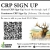 CRP Sign Up