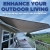 Enhance Your Outdoor Living by Providing Sun and Rain Protection!