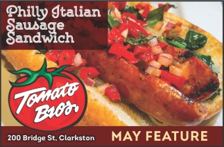 Philly Italian Sausage Sandwich