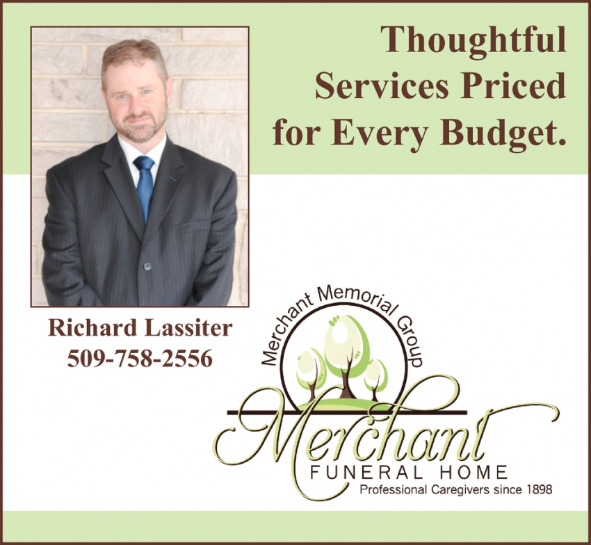 Thoughtful Services Priced for Every Budget