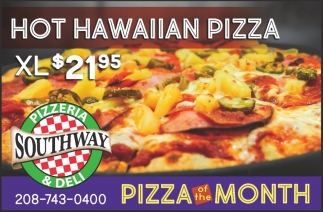 Hot Hawaiian Pizza