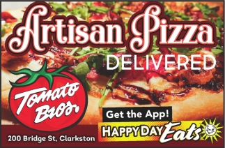 Artisan Pizza Delivered