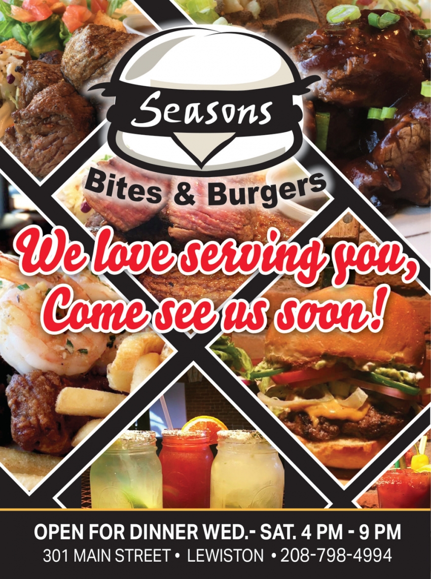 We Love Serving You, Come See Us Soon!