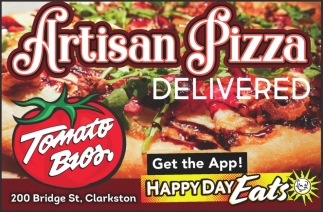 Artisan Pizza Delivered