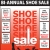 Bi-Annual Shoe Sale Starts Today!