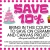 Bring in this Coupon to Save On Ceramic and Canvas Projects