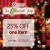 25% OFF One Item