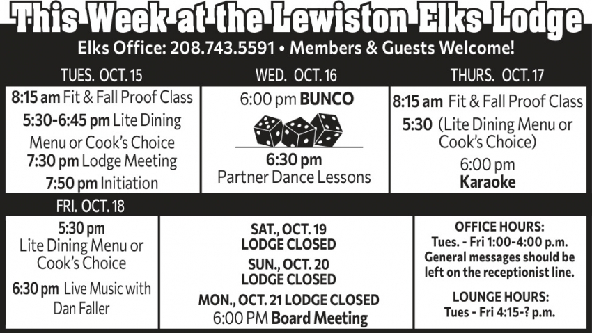 Lewiston Elks Lodge #896