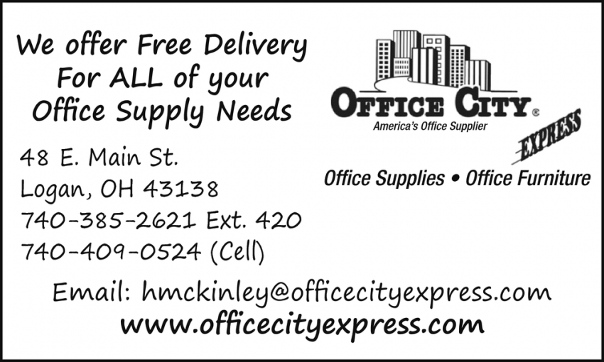 We Offer Free Delivery for All of Your Office Supply Needs, Office City