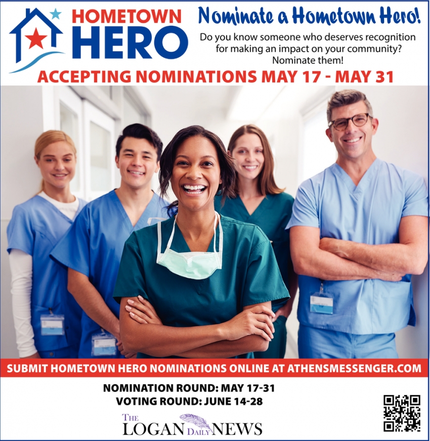 Hometown Hero, The Logan Daily News, Logan, OH