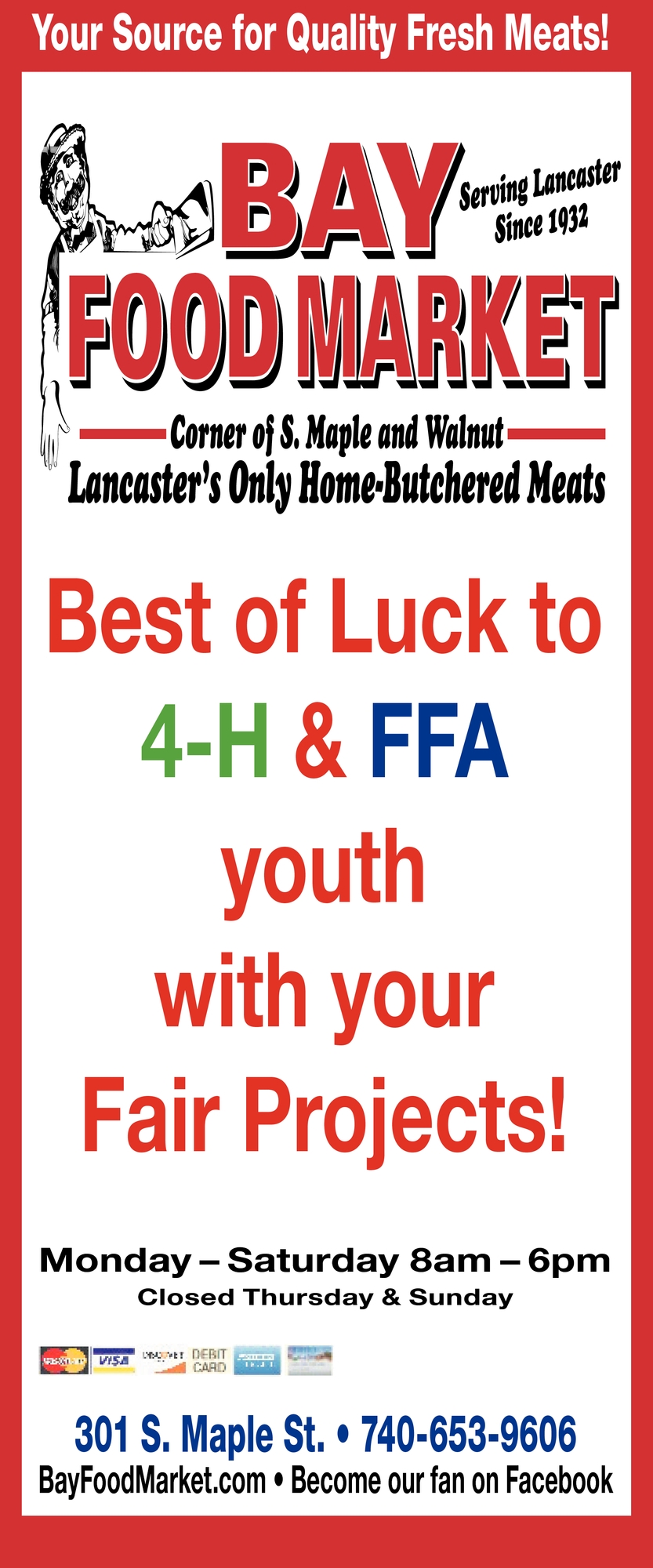 Your Source For Quality Fresh Meats!
