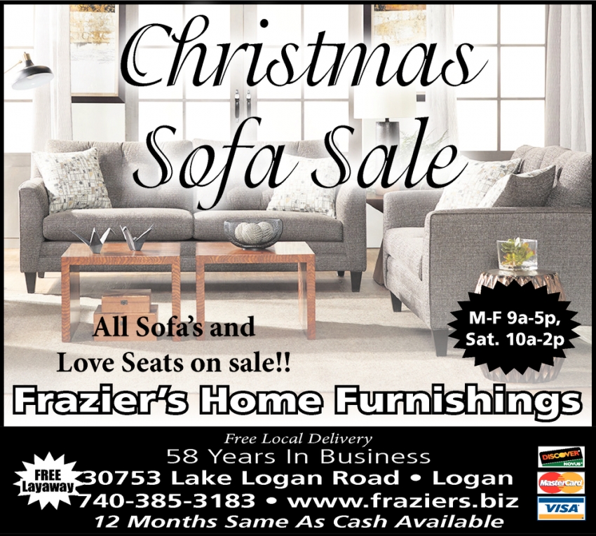 Christmas Sofa Sale