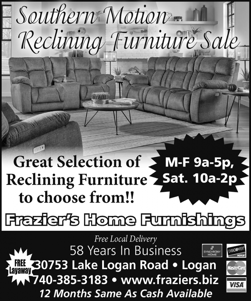 Southern Motion Reclining Furniture Sale