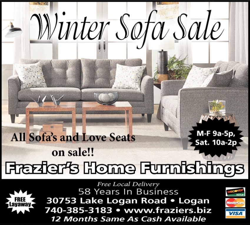 Winter Sofa Sale