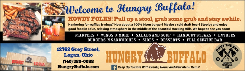 Welcome To Hungry Buffalo!