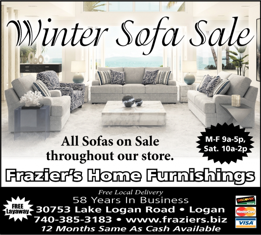 Winter Sofa Sale