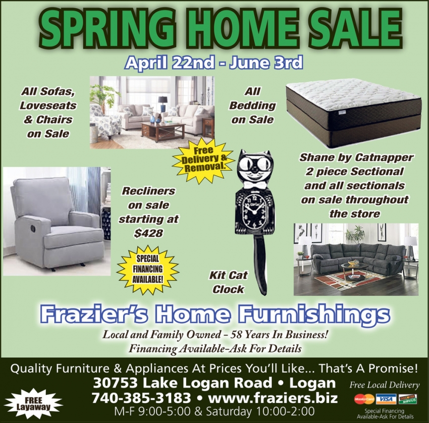 Spring Home Sale