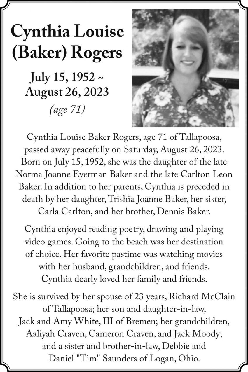 Cynthia Louise