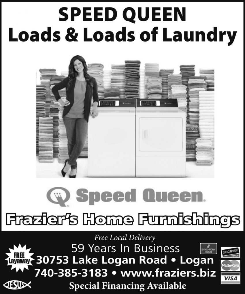 Speed Queen Loads & Loads Of Laundry