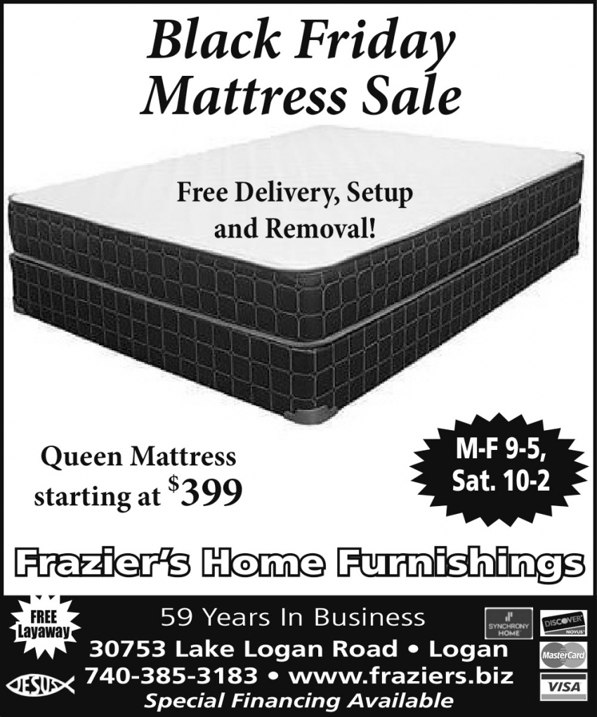Black Friday Mattress Sale
