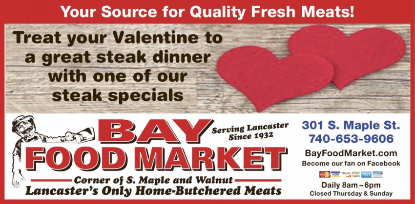 Your Source for Quality Fresh Meats!