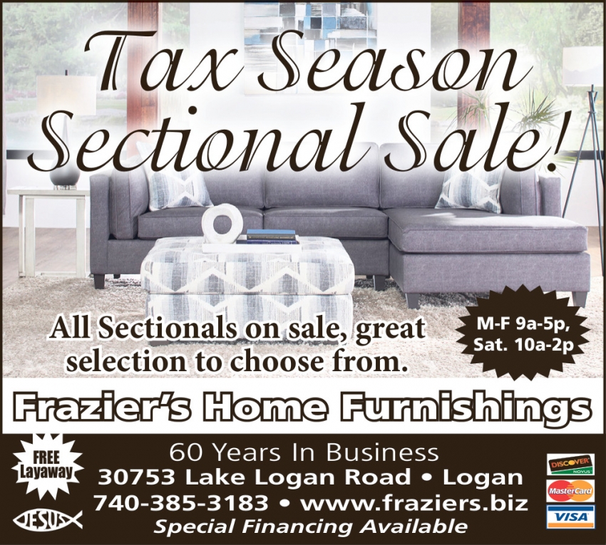 Tax Season Sofa Sale!
