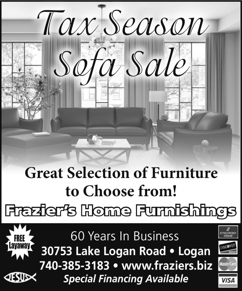 Tax Season Sofa Sale