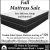 Fall Mattress Sale