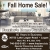 Fall Home Sale