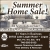 Summer Home Sale!