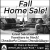 Fall Home Sale!