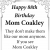 Happy Birthday 88th Mom Coakley