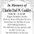 In Memory of Charles Dad W. Coakley