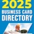 2025 Business Card Directory